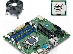 Kit Placa de Baza Fujitsu D3401-B11 GS1, Intel Quad Core i7-7700, Cooler